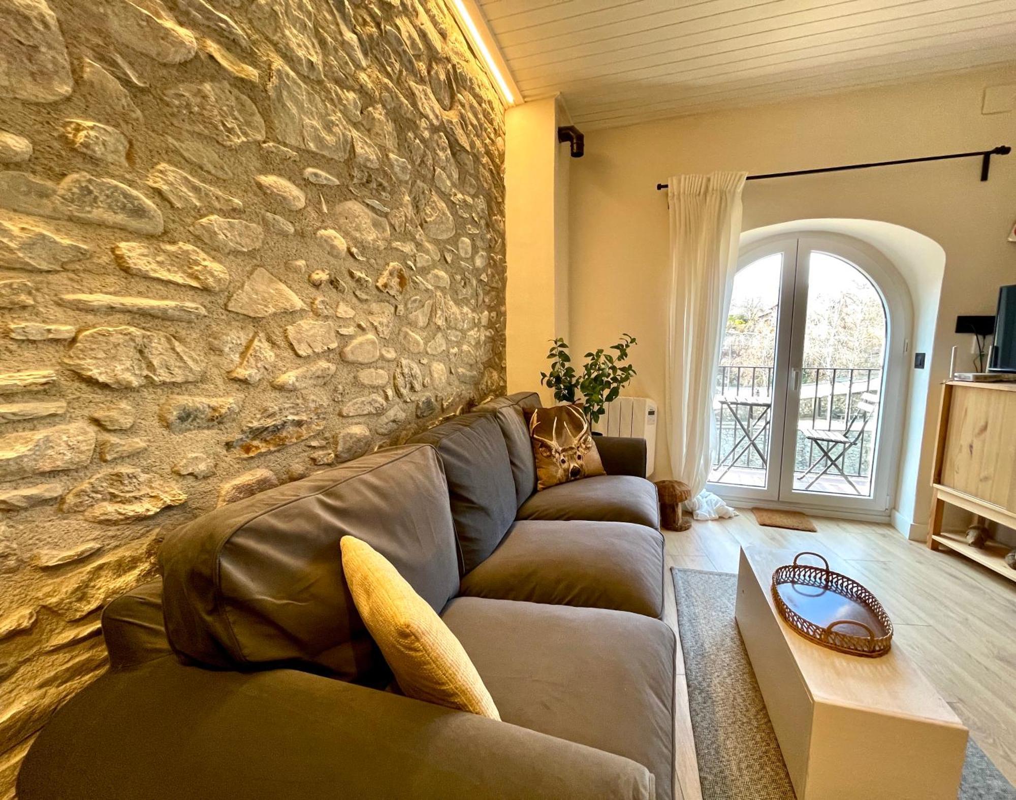 Apartamento Colgante Al Rio Con Vistas Al Puente Camprodon Exterior photo